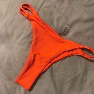 Orange bikini bottoms from SHEIN